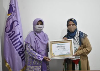 Komitmen Bantu Palestina, Salimah Serahkan Bantuan Hampir Rp500 Juta