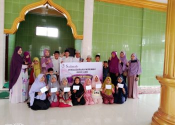 Salimah Gayo Lues Aceh Salurkan Infak Gerakan Subuh