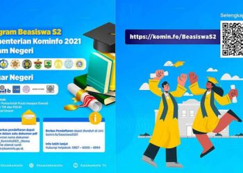 Beasiswa S-2 dari Kemenkominfo untuk Umum dan PNS