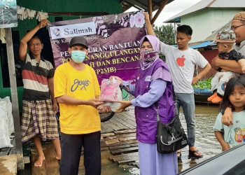 Secara Maraton, Salimah Kalsel Distribusikan Lagi Bantuan untuk Korban Banjir Kalsel