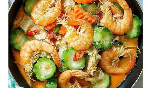 Resep Oyong Udang Kuah Santan, Menu Hangat di Musim Hujan