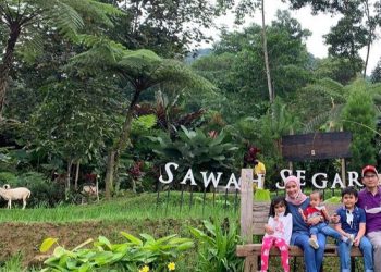 Wujudkan Keinginan Anak-Anak Eksplor Dunia Luar, Intan Nuraini Pilih Staycation di Bogor