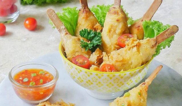 Yuk Buat Otak-Otak Fried Chicken Saus Thailand Mudah dan Enak