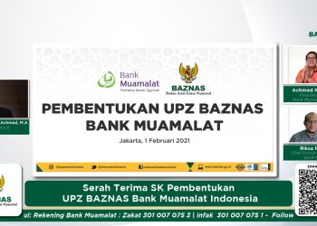 BAZNAS Resmikan UPZ Bank Muamalat Indonesia