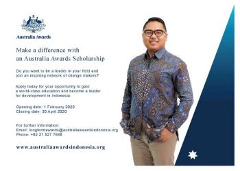 Beasiswa Penuh S2 dan S3 dari Australia Awards Scholarship Telah Dibuka