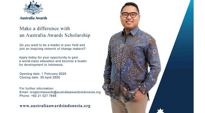 Beasiswa Penuh S2 dan S3 dari Australia Awards Scholarship Telah Dibuka