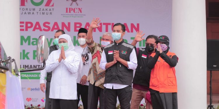 Laznas BMH Dukung FOZ Jatim Salurkan Bantuan untuk Korban Bencana