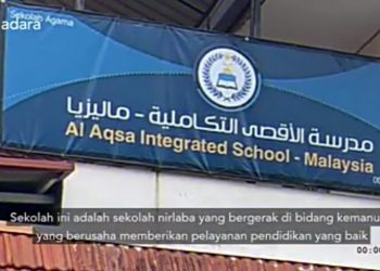 Adara Relief Internasional Bantu Pendidikan Anak Palestina di Al Aqsa Integrated School Malaysia