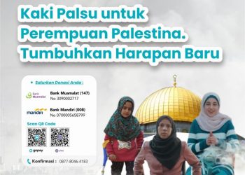 Kaki Palsu untuk Perempuan Palestina