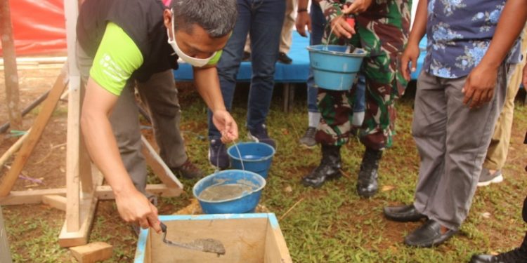 Hunian Nyaman Terpadu Mulai Dibangun untuk Penyintas Gempa Sulbar