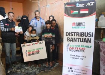 Merangkul Keluarga di Gaza dengan Bantuan Terbaik Melalui Program Sister Family