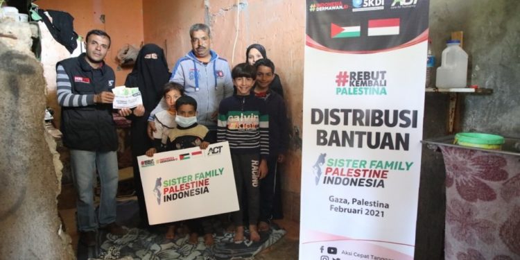 Merangkul Keluarga di Gaza dengan Bantuan Terbaik Melalui Program Sister Family