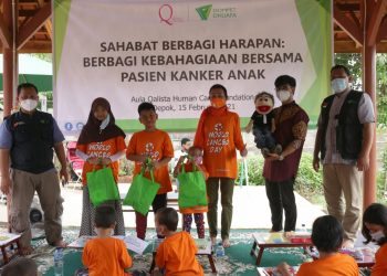 Dompet Dhuafa Berbagi Keceriaan di Hari Kanker Anak Sedunia
