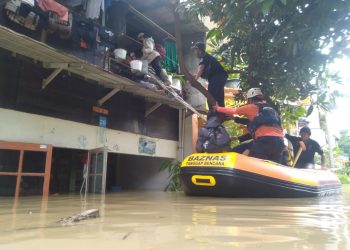 BAZNAS Bantu Korban Banjir di Cipinang Melayu dan Pondok Gede Permai