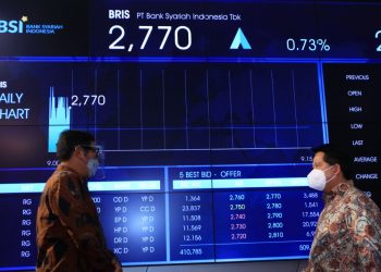 Bank BSI Masuk 10 Besar Emiten Berkapitalisasi Pasar Terbesar