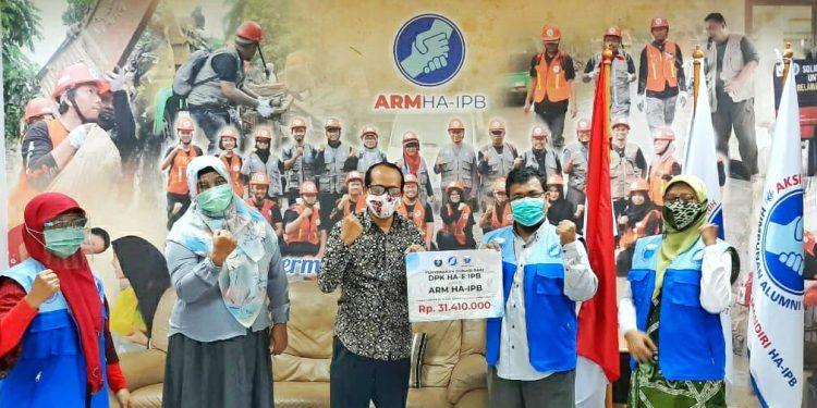 Alumni Fakultas Kehutanan IPB Donasikan Rp 31,41 Juta untuk Gempa Sulbar Melalui ARM