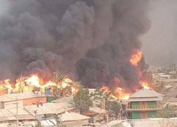 Kebakaran di Kamp Pengungsi Rohingya di Cox’s Bazar
