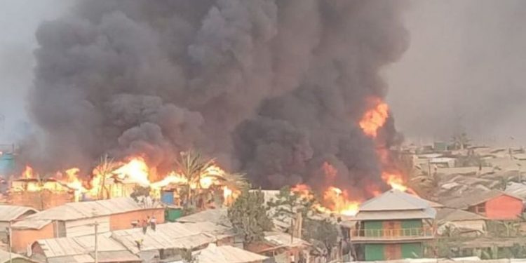 Kebakaran di Kamp Pengungsi Rohingya di Cox’s Bazar