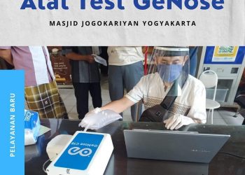 Sambut Ramadan, Masjid Jagokariyan Resmi Buka Layanan GeNose