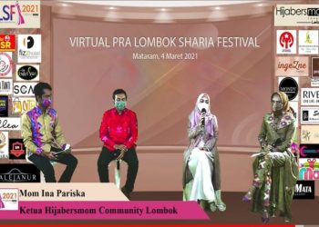 HmC Lombok dan Dispar Kota Mataram Gelar Fashion Show Jelang Lombok Sharia Festival 2021