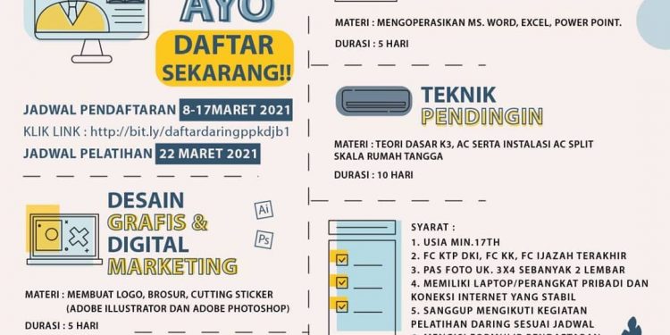 Pelatihan Kerja Gratis dari PPKD Jakarta Barat