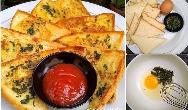 Roti Panggang Telur, Resep Mudah Hanya Butuh Tiga Bahan Saja