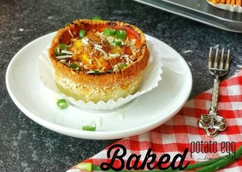 Baked Egg Potato, Ide Sarapan Pagi di  Akhir Pekan