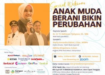 Event Spesial Webinar Anak Muda Berani Bikin Perubahan