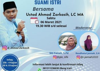 Event YKDSM Serial Ilmu Nikah : Kekeliruan Tentang Hak dan Kewajiban Suami Istri