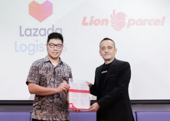 Kolaborasi Lion Parcel dan Lazada Logistics Perkuat Sistem Pengiriman