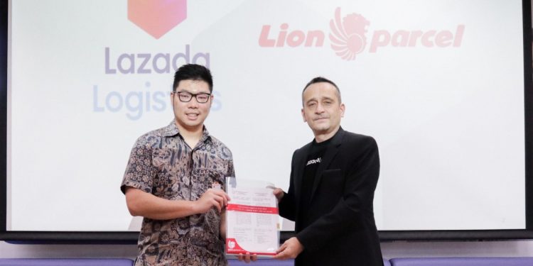 Kolaborasi Lion Parcel dan Lazada Logistics Perkuat Sistem Pengiriman