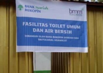 BSB bersama BMM Bangun Fasilitas MCK bagi Pengungsi Gempa Bumi Mamuju