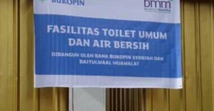 BSB bersama BMM Bangun Fasilitas MCK bagi Pengungsi Gempa Bumi Mamuju