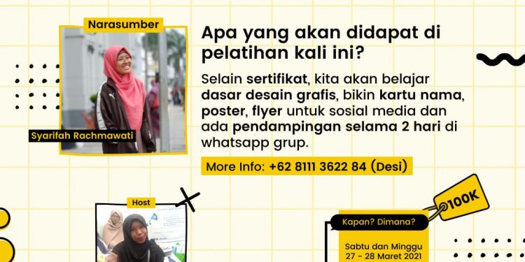 event pelatihan desain