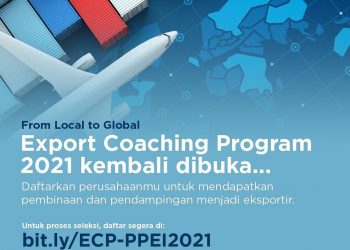 Pendampingan Ekspor dari Export Coaching Program 2021