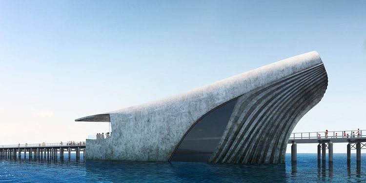 Observatorium Laut Berbentuk Ikan Paus Raksasa