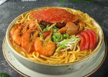 Resep Mie Kari Kepiting Udang Mudah dan Lezat