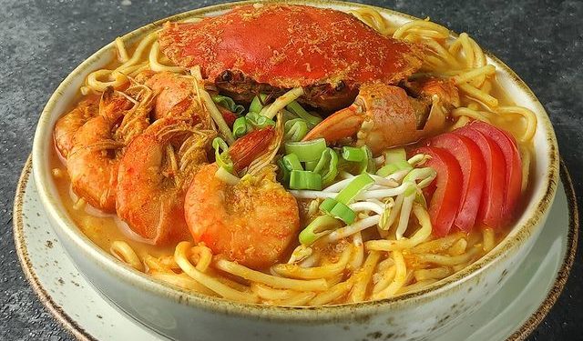 Resep Mie Kari Kepiting Udang Mudah dan Lezat