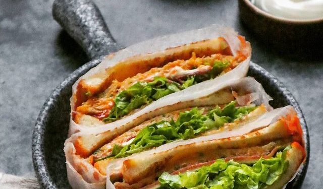 Korean Sandwich Lezat dan Mudah