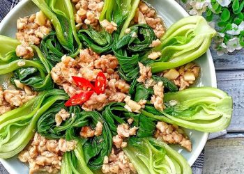 Resep Pokcoy Siram Ayam Cincang Lezat
