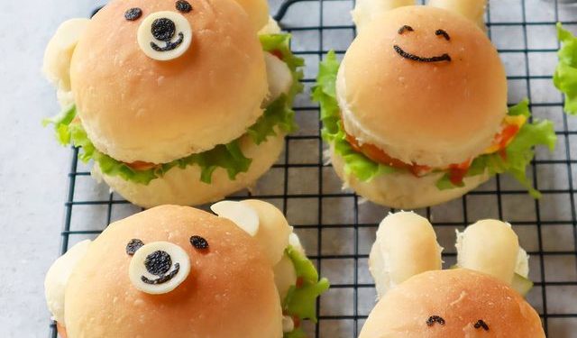 Burger Karakter, Ide Sarapan Pagi Anak-Anak