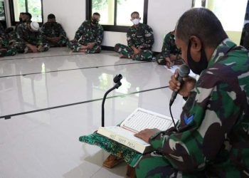 Batalyon Kapa 2 Marinir Gelar Lomba Azan  dan Tartil Al-Qur’an