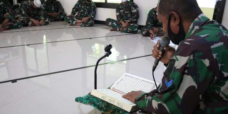 Batalyon Kapa 2 Marinir Gelar Lomba Azan  dan Tartil Al-Qur’an