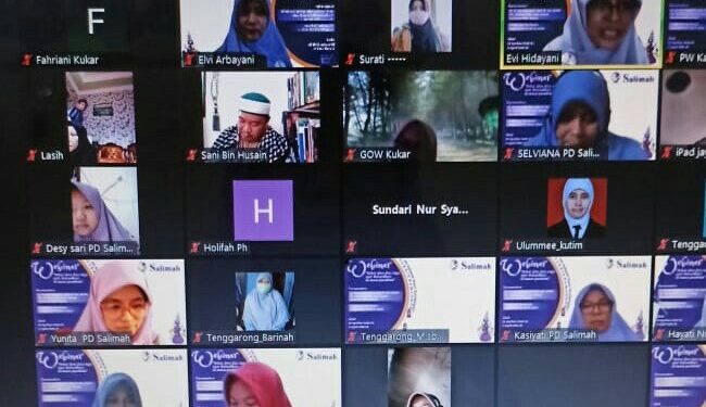 Webinar Salimah Kukar: Sehat Jiwa dan Raga menyambut Ramadan