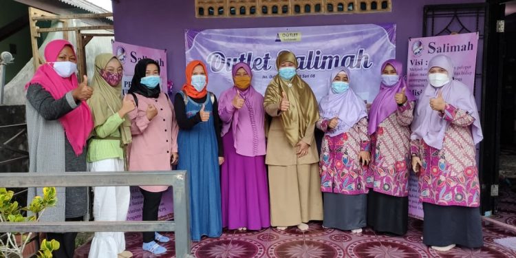 Launching Outlet di Babel, Salimah Gandeng Pelaku UMKM