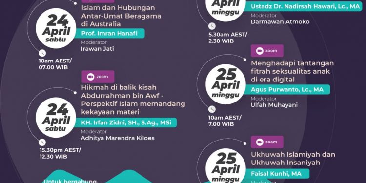 Ini Agenda Kajian Online Ramadan Pekan Kedua IISB