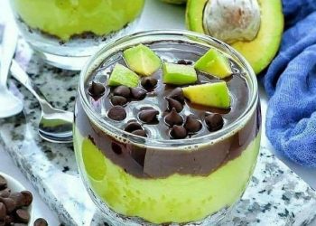 Resep Puding Brownies Alpukat