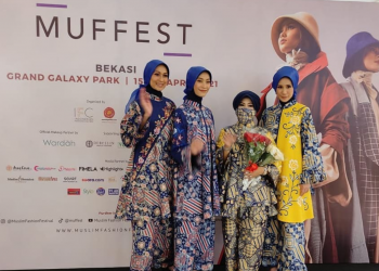 Batik Sekar Jagad Jepara dalam Koleksi Nura Boutique by Oewi Wahyono