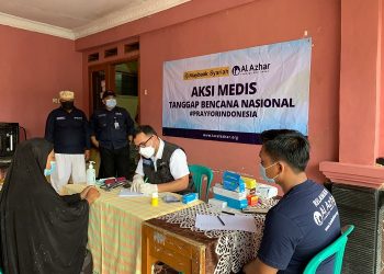 Aksi Medis untuk Korban Banjir Sukabumi