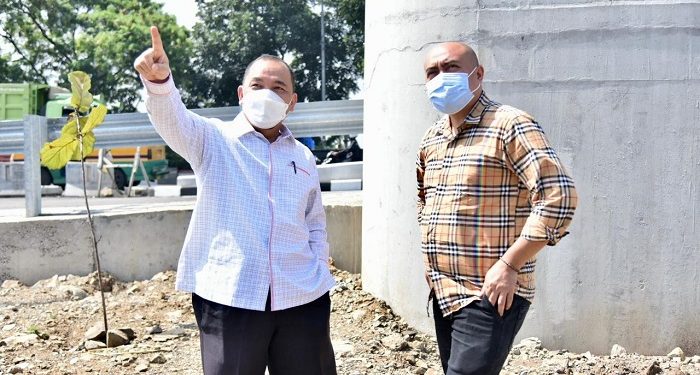 Proyek Kereta Cepat Indonesia China Akibatkan Jalan Rusak di Cimahi